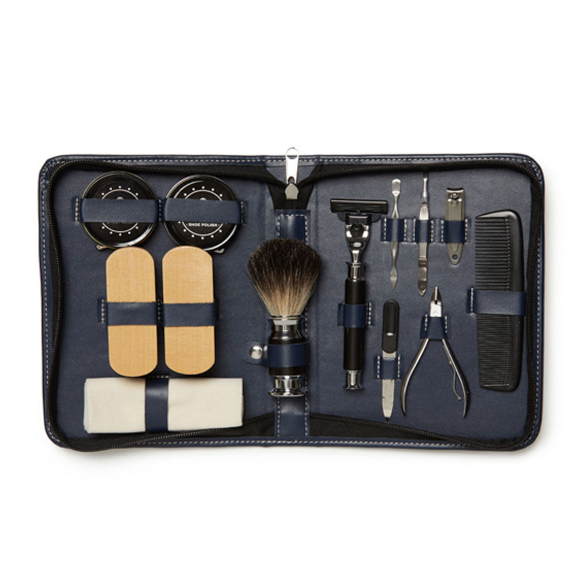 Brouk & Co On the Go Grooming and Shoe Shine Kit