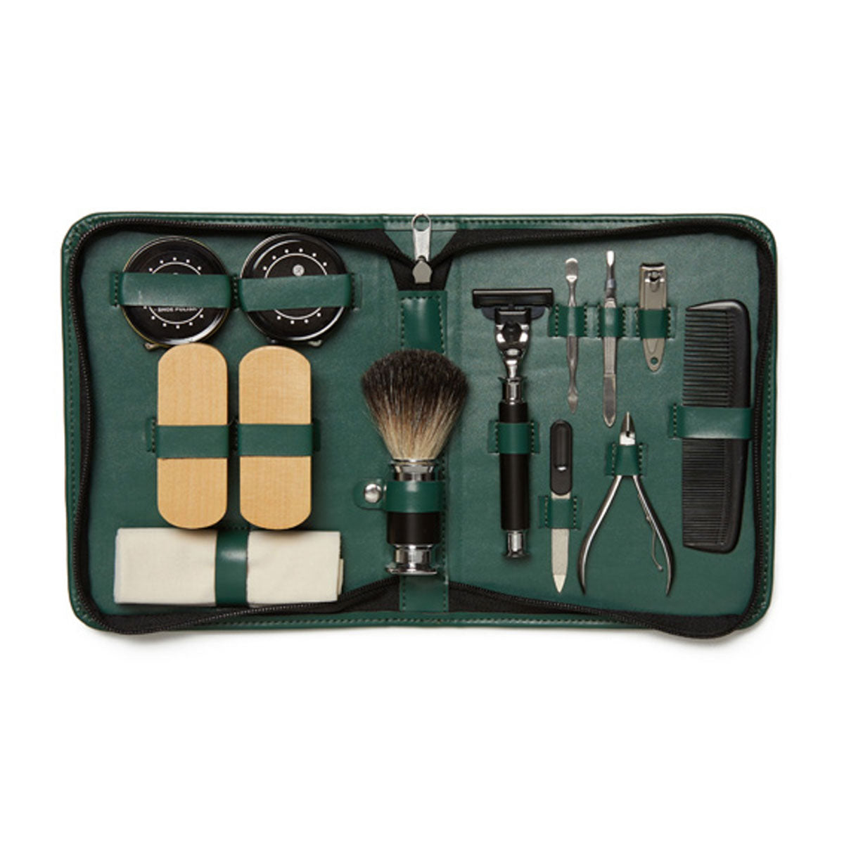 Brouk & Co On the Go Grooming and Shoe Shine Kit