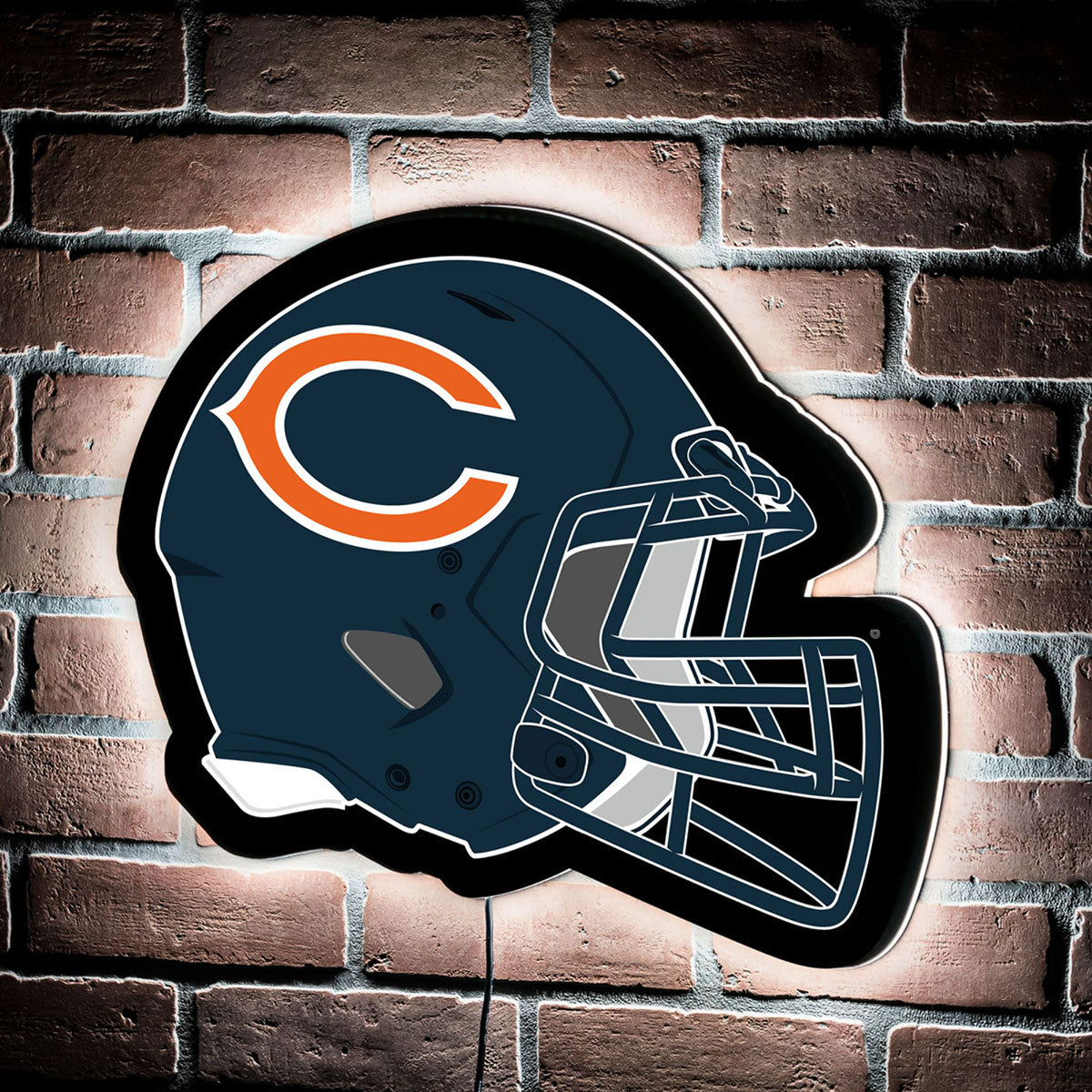 NFL Backlit Helmet Wall Sign