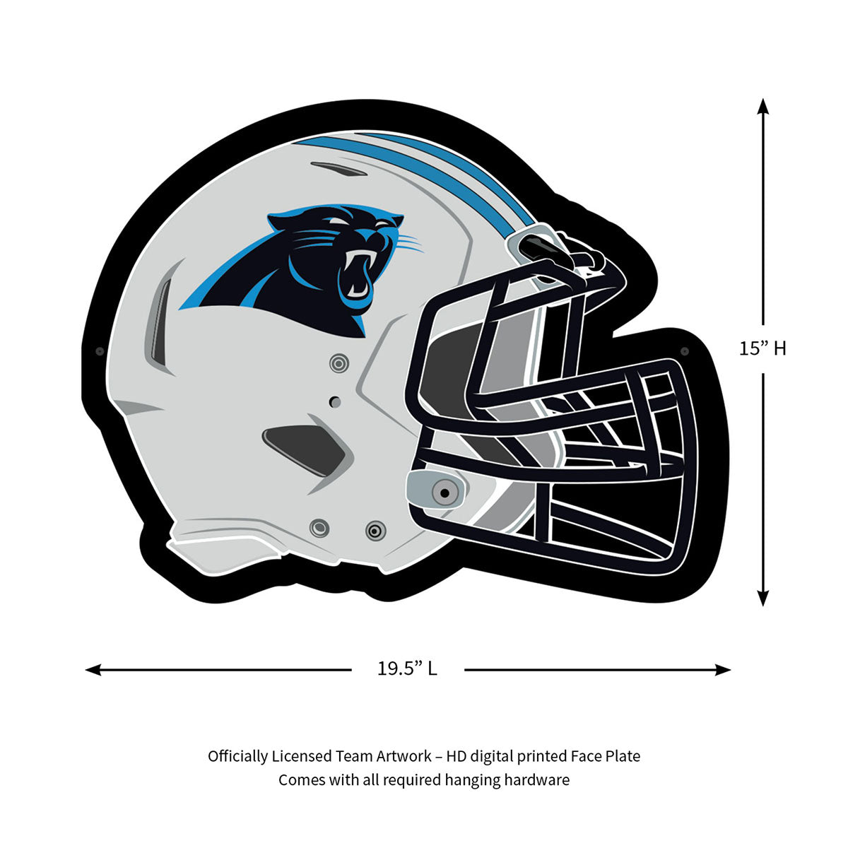 NFL Backlit Helmet Wall Sign