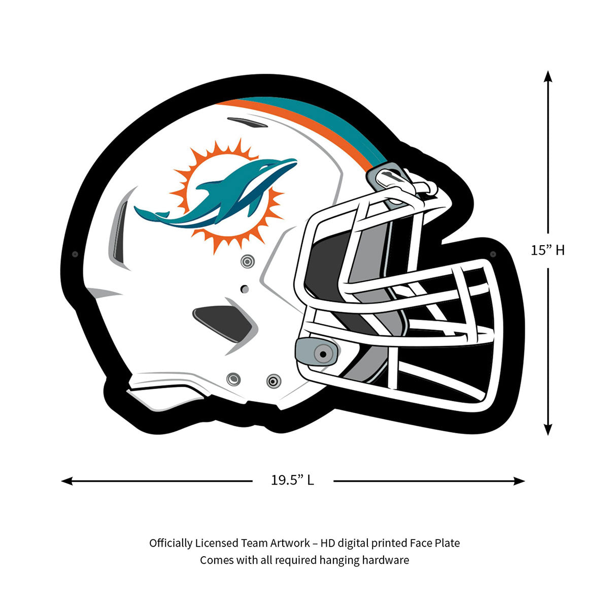 NFL Backlit Helmet Wall Sign