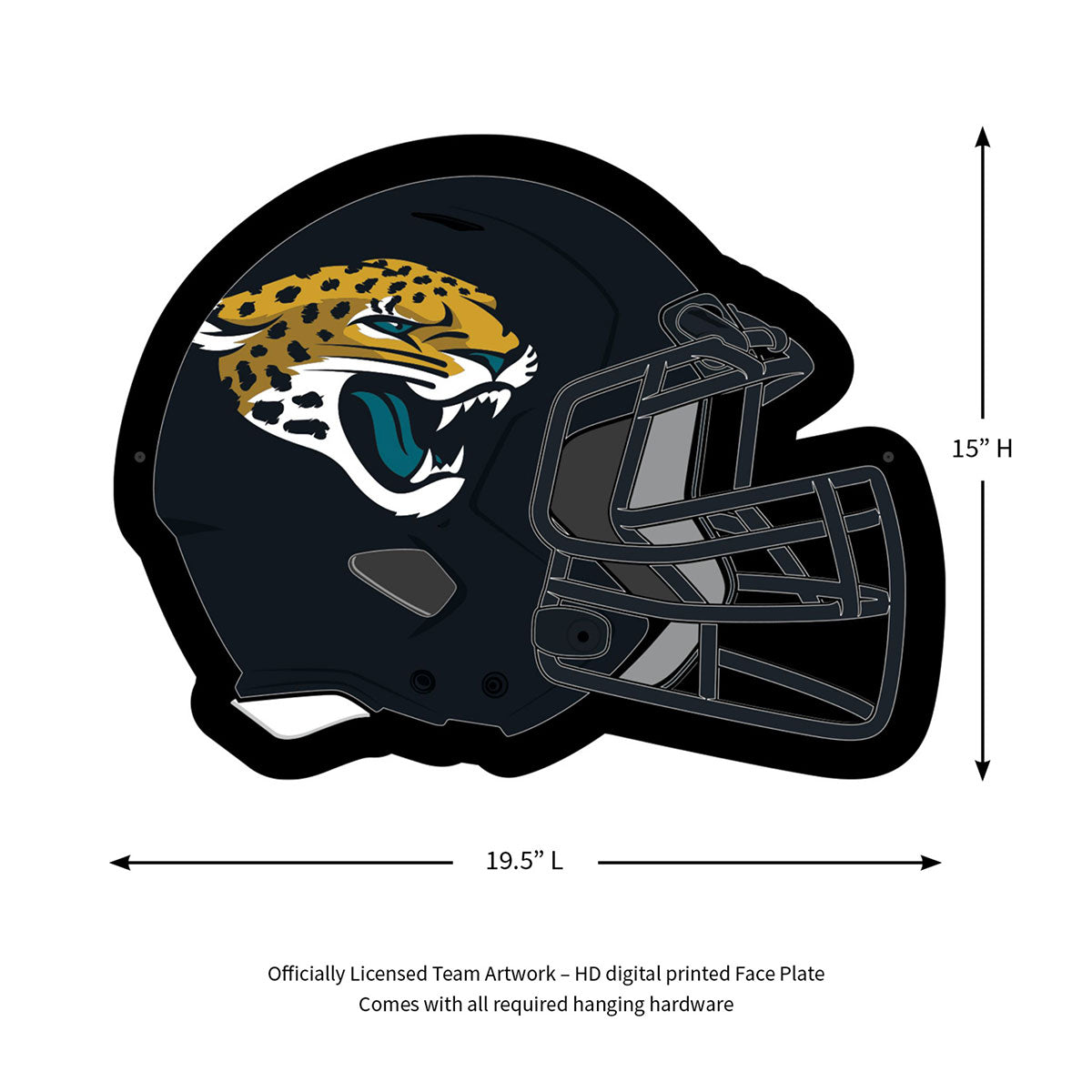 NFL Backlit Helmet Wall Sign