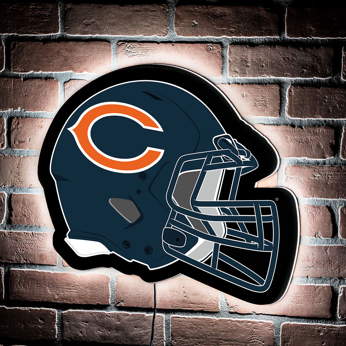NFL Backlit Helmet Wall Sign