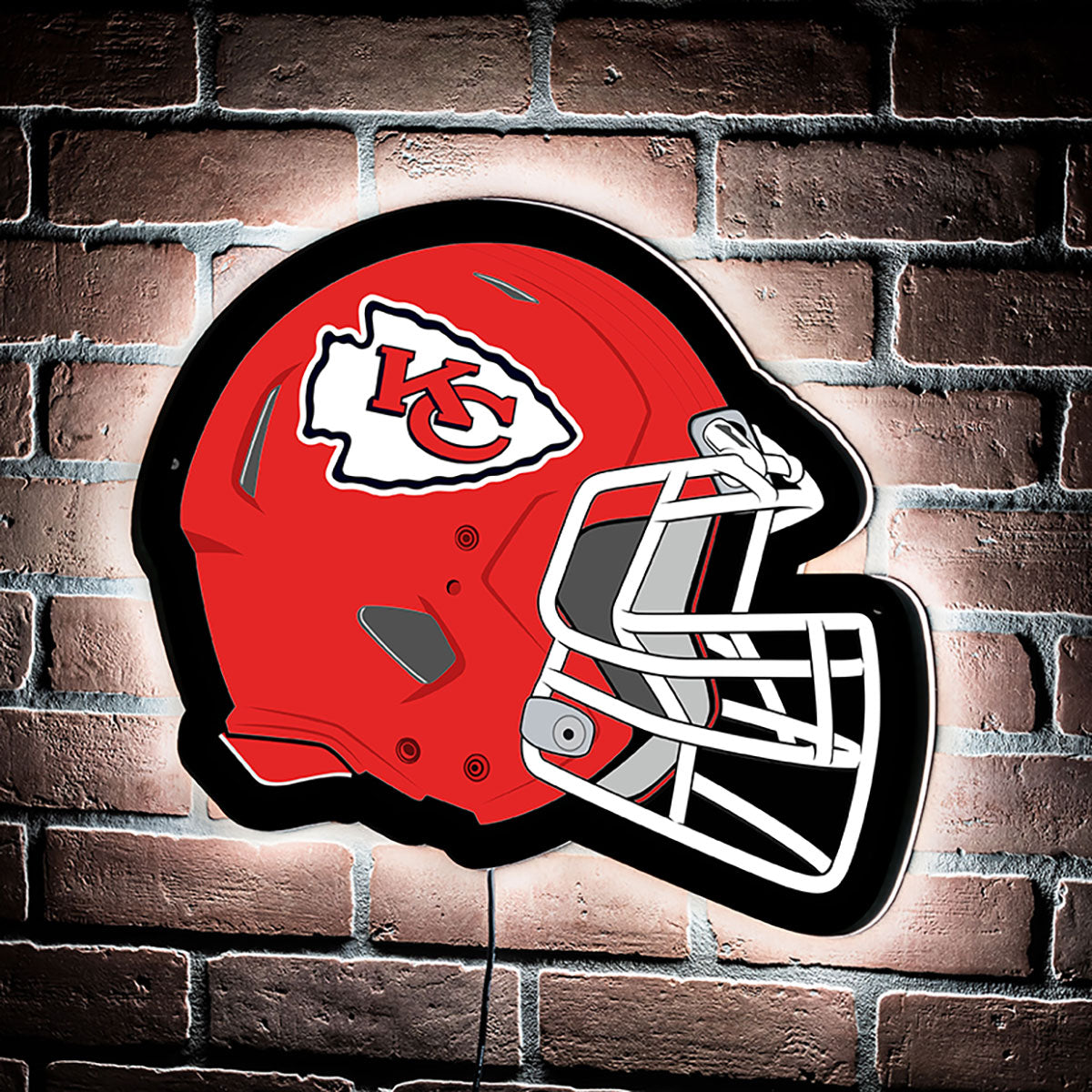 NFL Backlit Helmet Wall Sign
