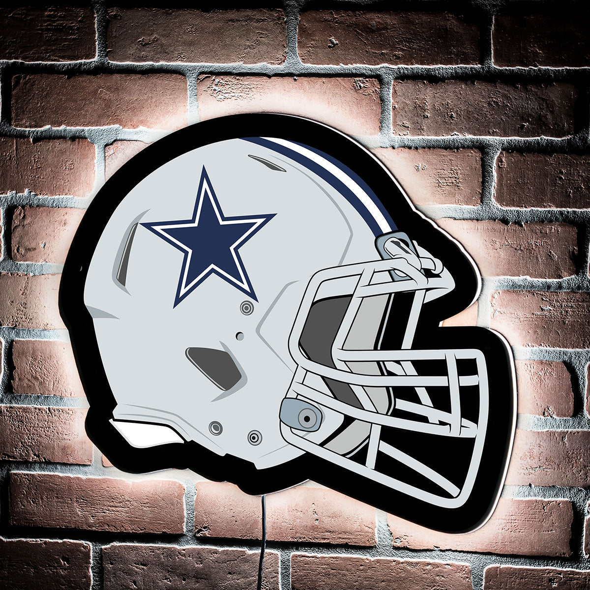 NFL Backlit Helmet Wall Sign