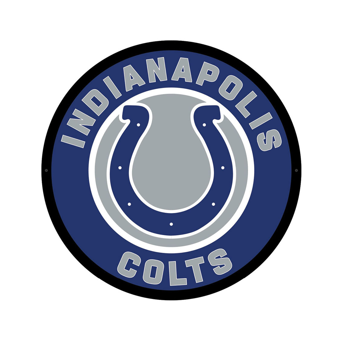 NFL Backlit Full Edge Round Wall Sign