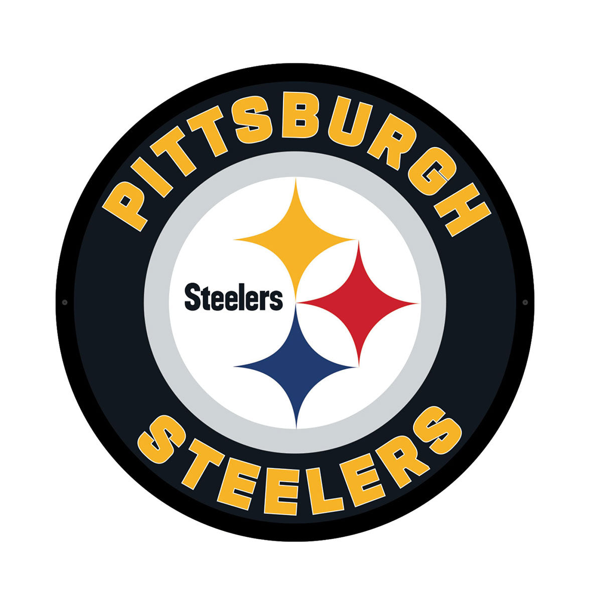 NFL Backlit Full Edge Round Wall Sign