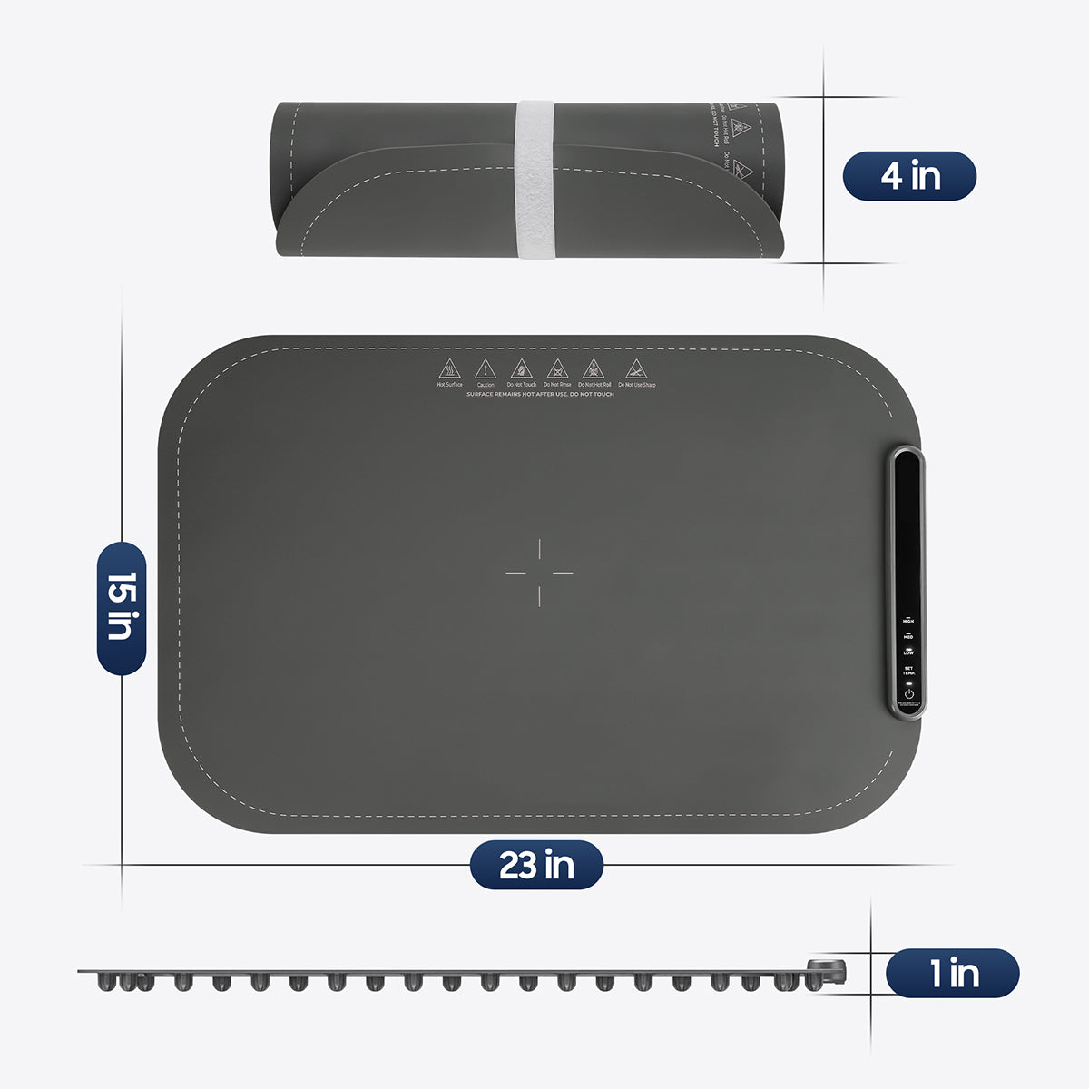 Foldable Food Warming Mat
