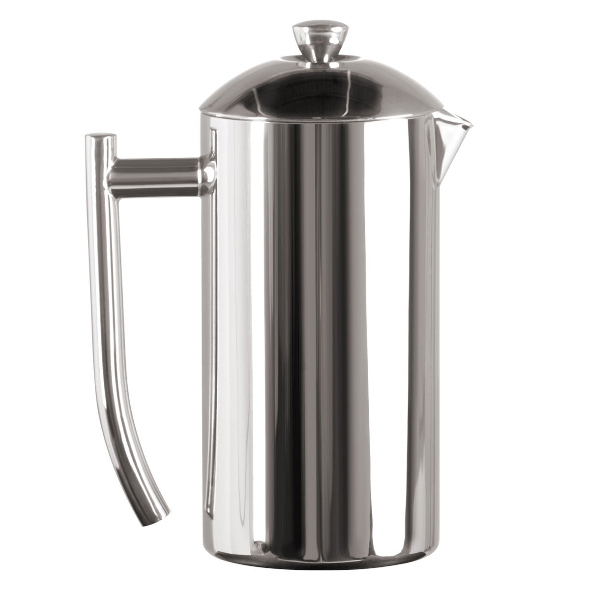 Double Walled Polished Stainless Steel French Press