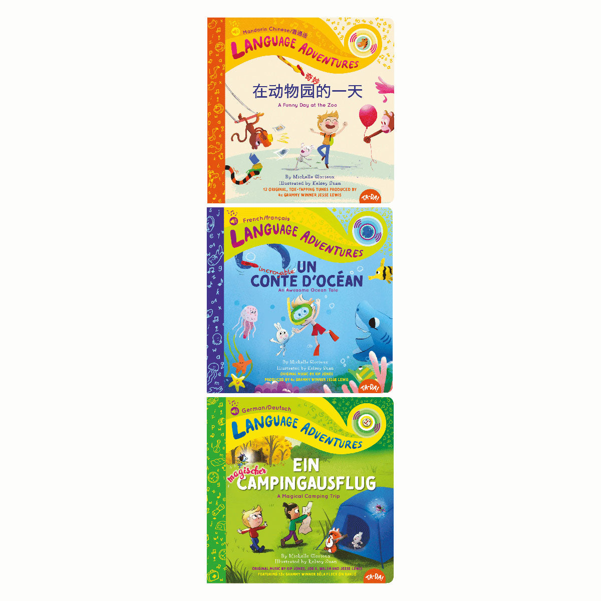 TA-DA! Lil Traveler Language Trio Set