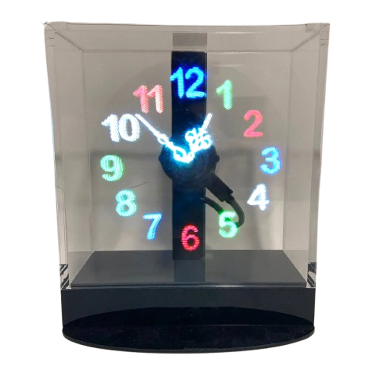 Holographic Analog Clock
