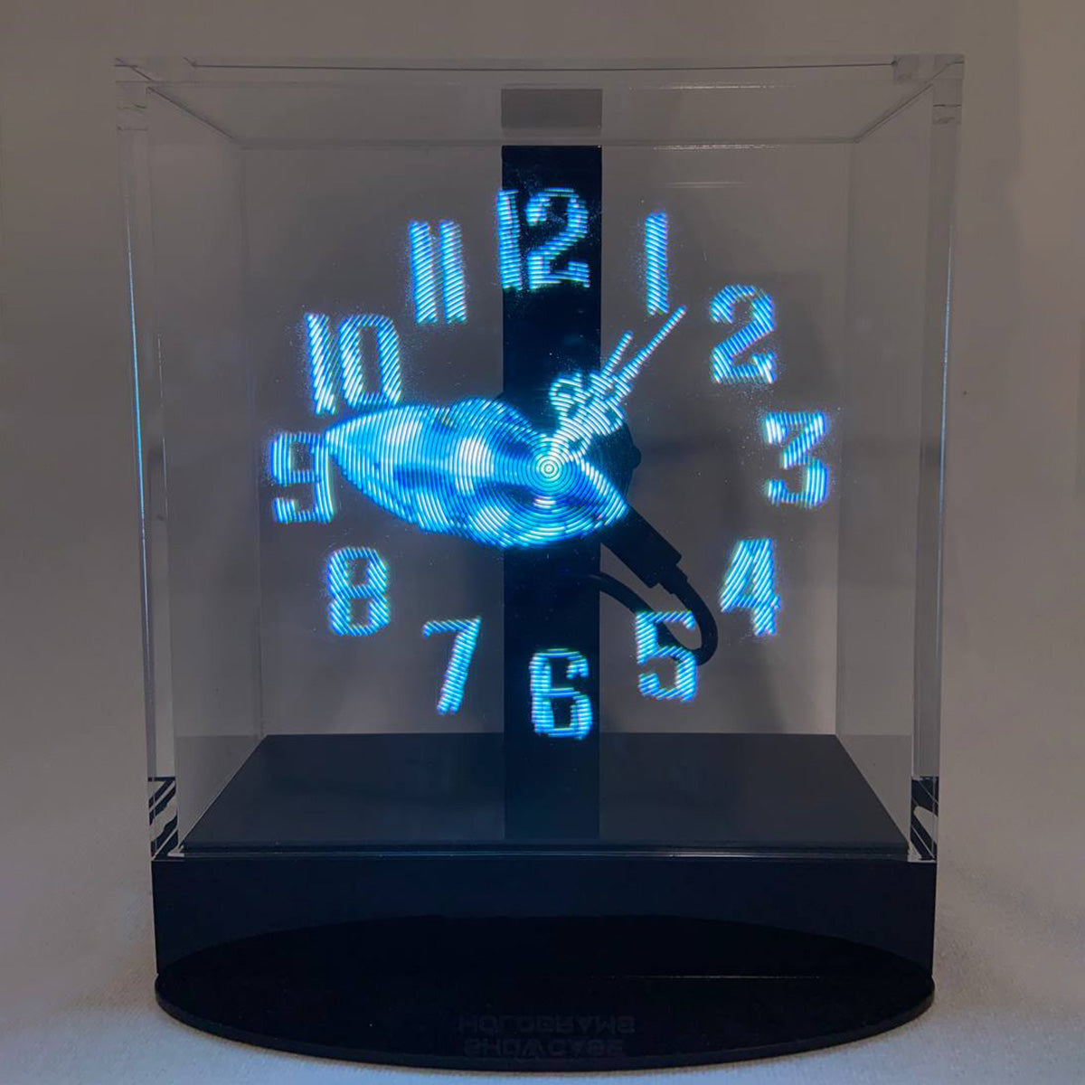 Holographic Analog Clock