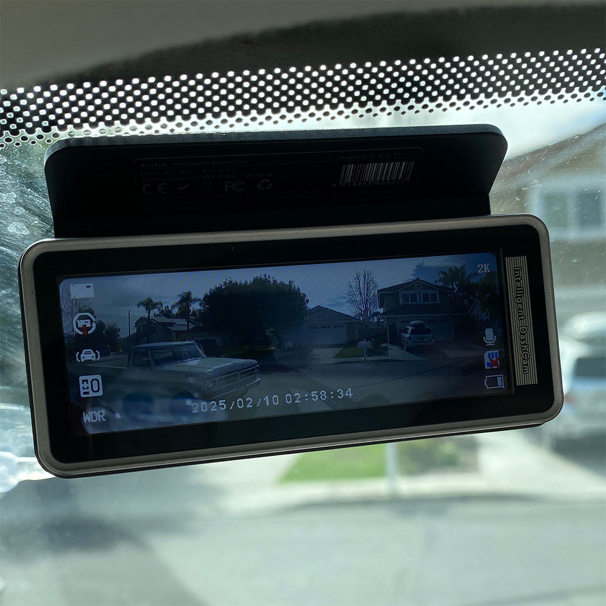 Dual Smart Dash Camera with Parking Monitoring
