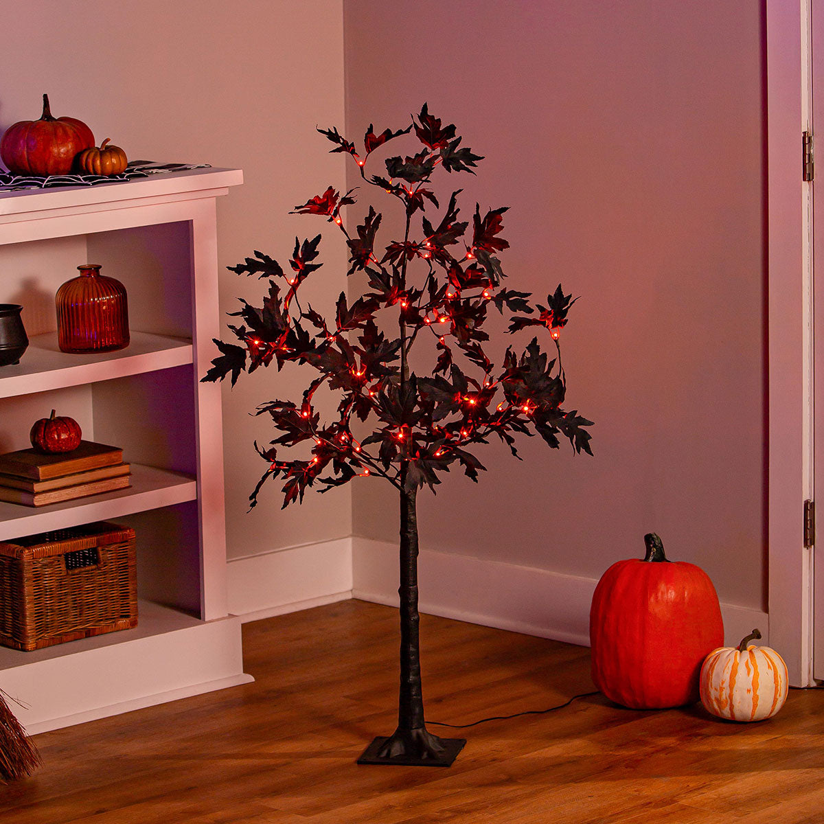 Indoor/Outdoor LED Black Maple Tree