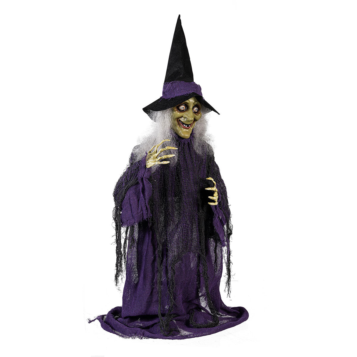 40'' Decorative Witch with Movement and Sound