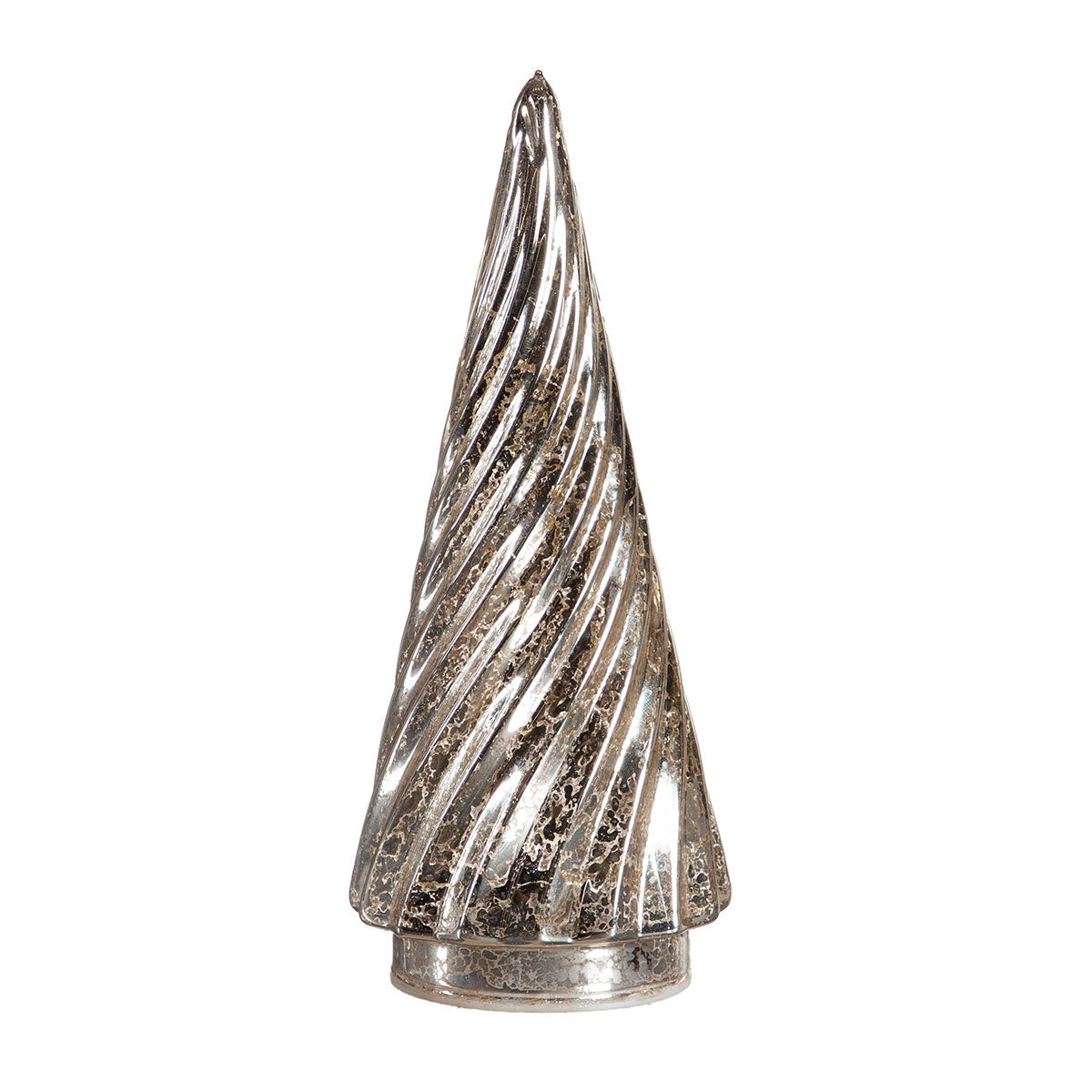 Gold Lighted Christmas Trees (Set of 5)