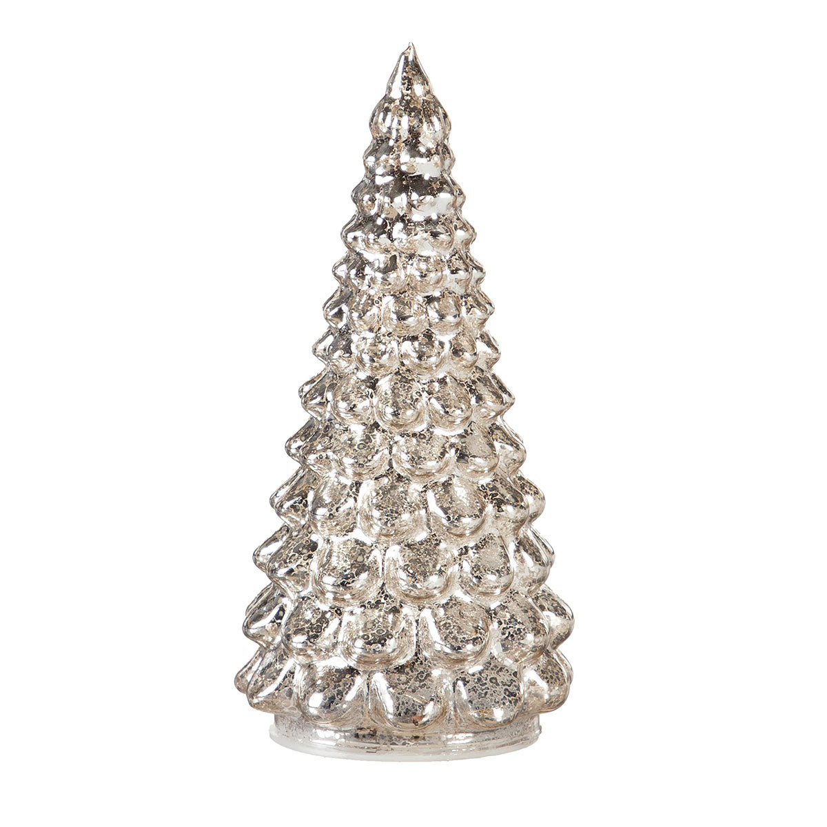 Gold Lighted Christmas Trees (Set of 5)