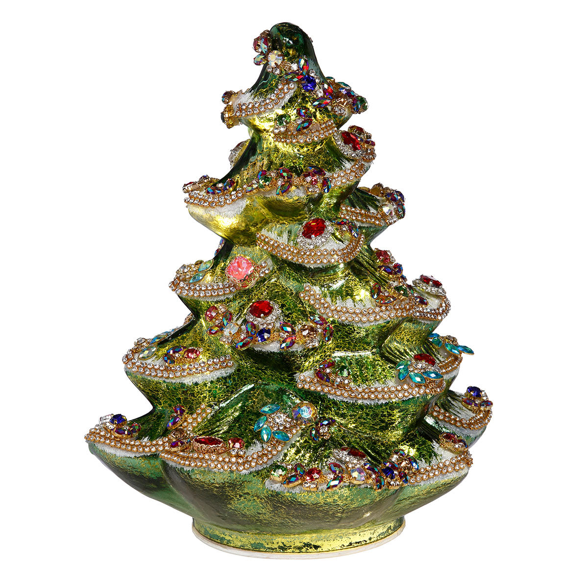 10'' LED Jeweled Christmas Tree