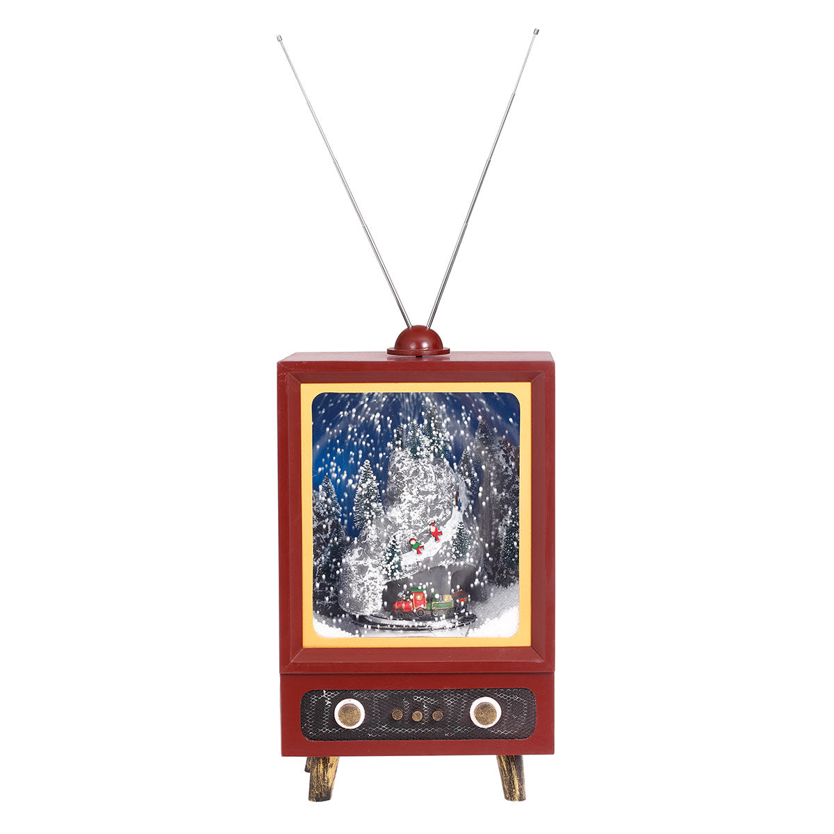 Snowing Retro TV