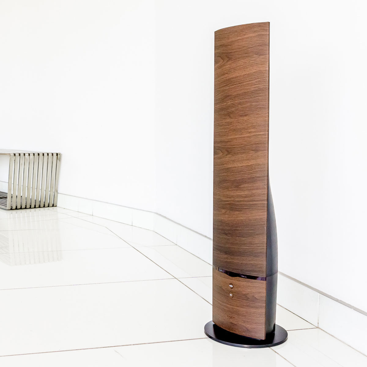 Wood-Grain Tower Aromatherapy Humidifier