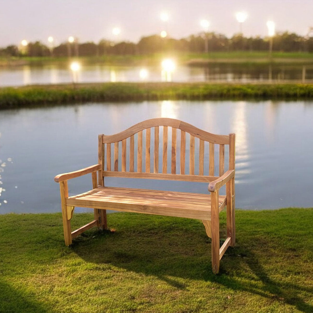 Acacia Wood Foldaway Bench