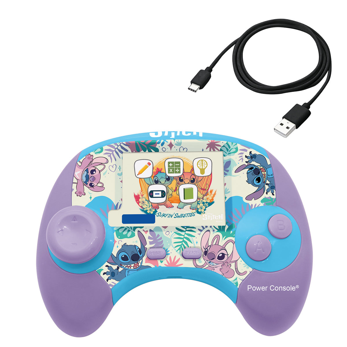 Disney Stitch Bilingual Game Console