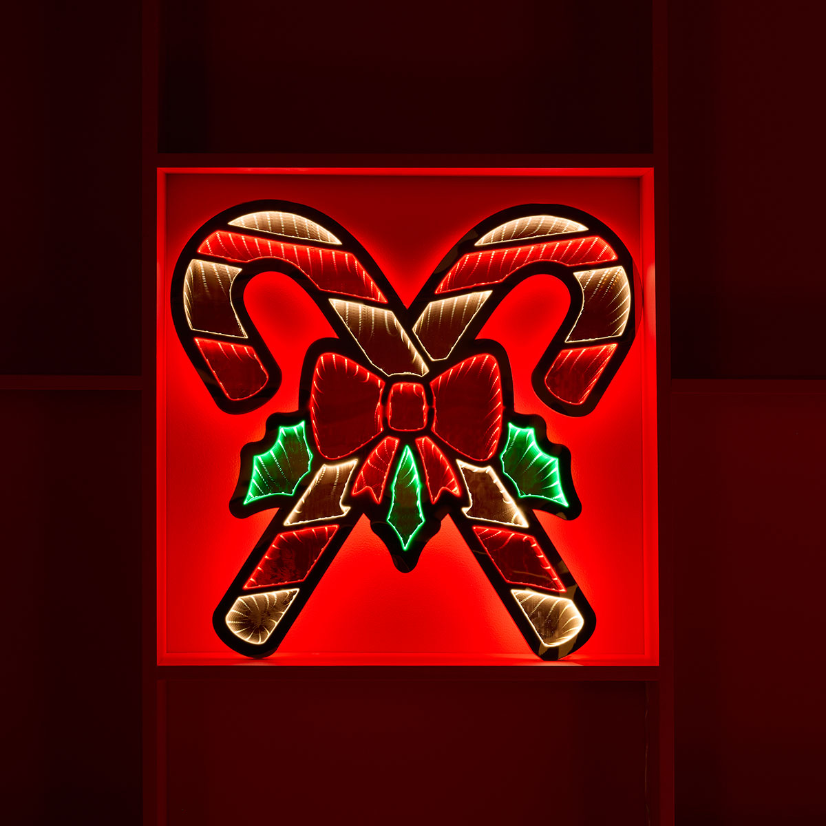 Candy Cane Infinity Light
