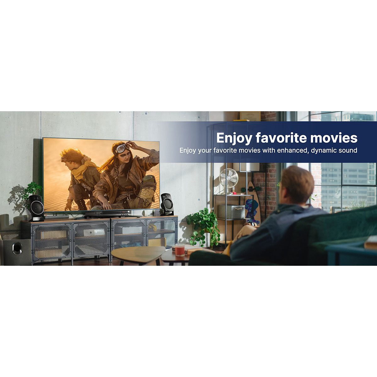 DVD Player with Home Theater Surround Sound System