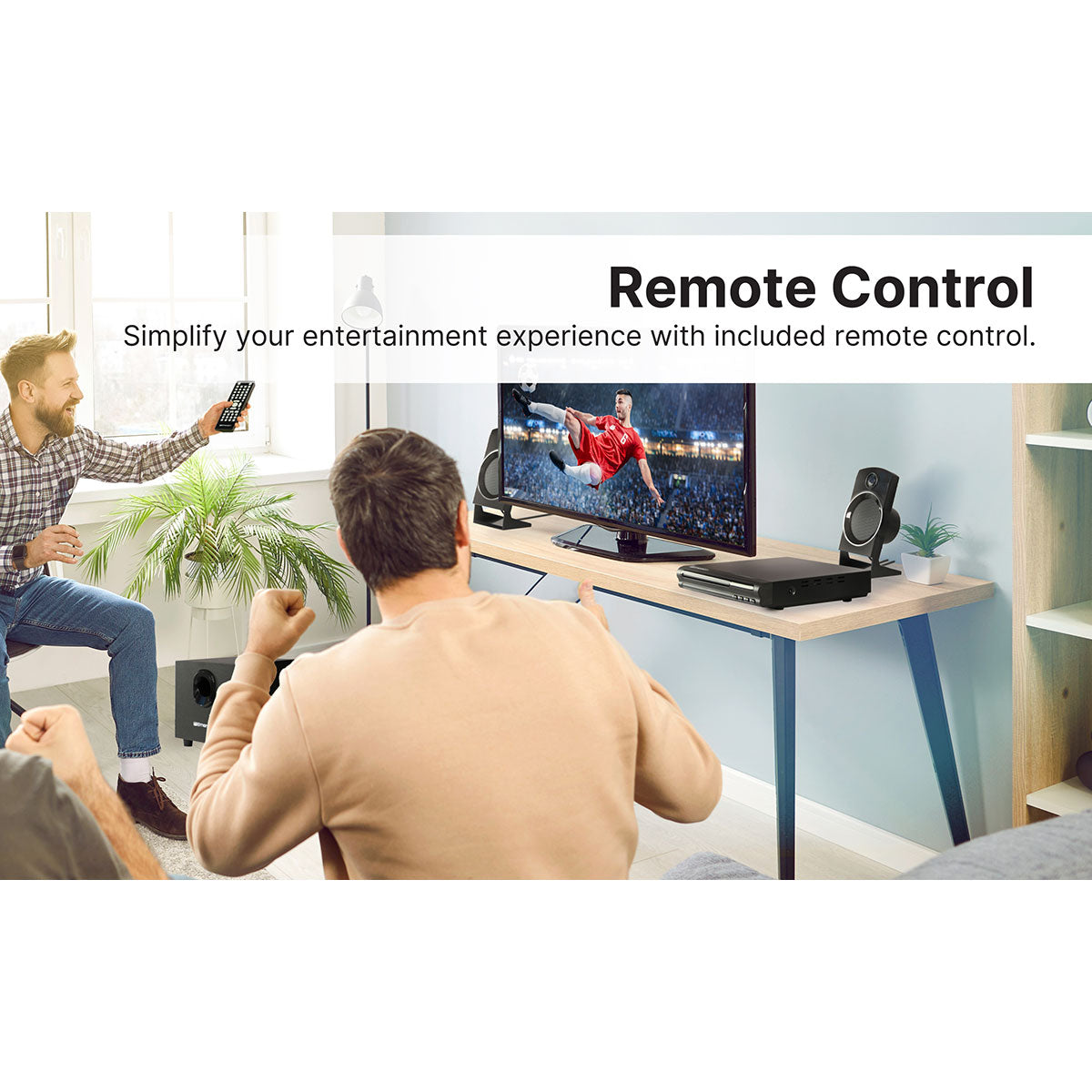 DVD Player with Home Theater Surround Sound System