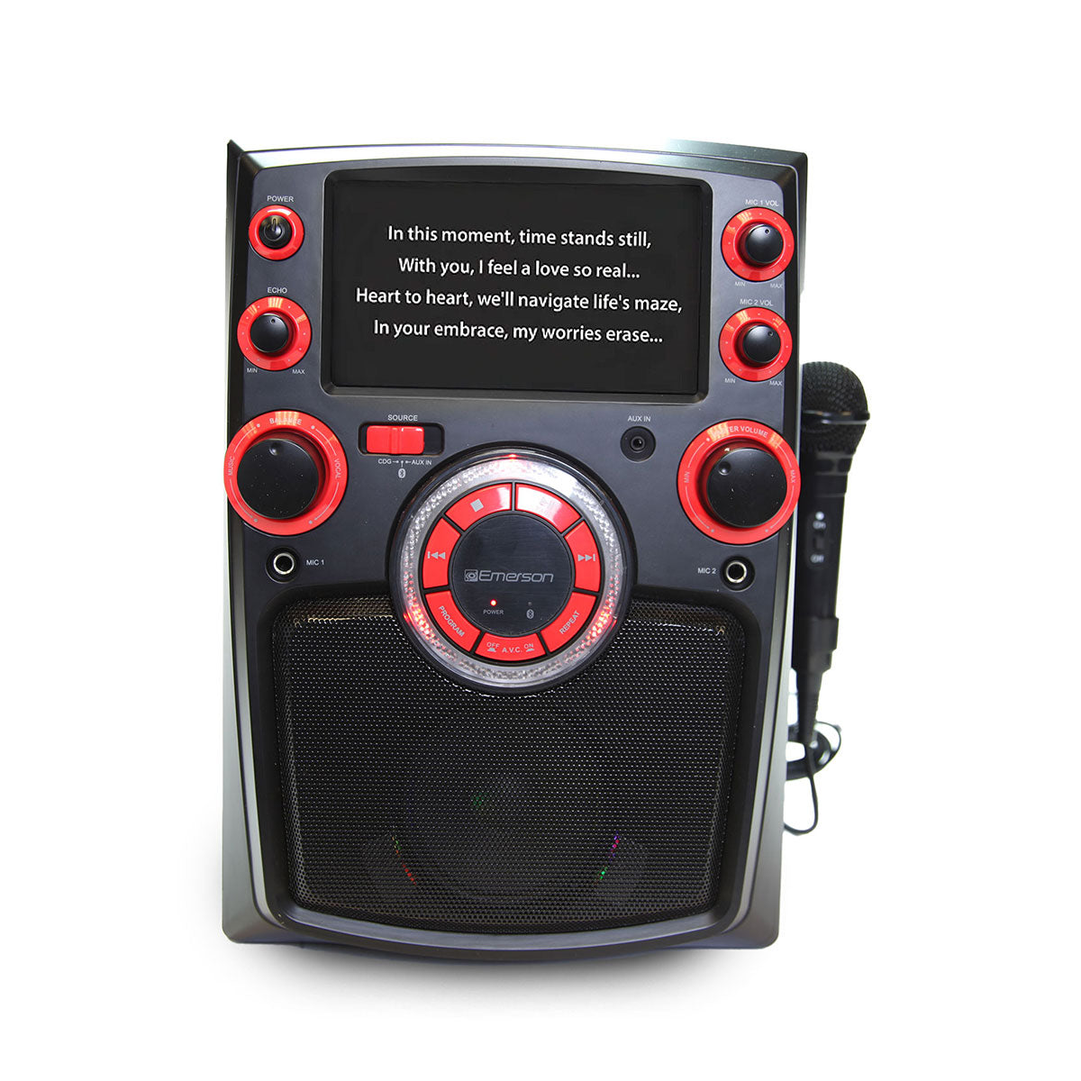 Karaoke Party Speaker with 7'' Display