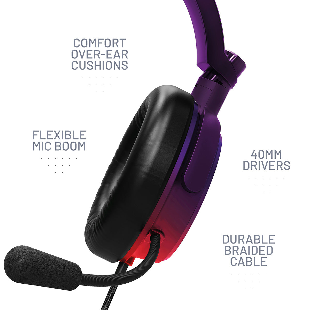 Multi-Platform Gaming Headsets (set of 2)