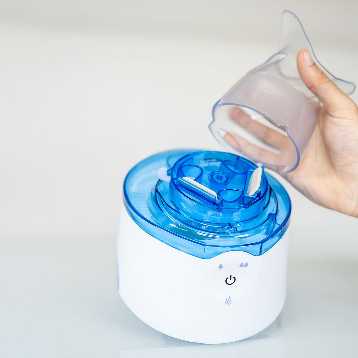 2 in 1 Warm Mist Humidifier & Inhaler