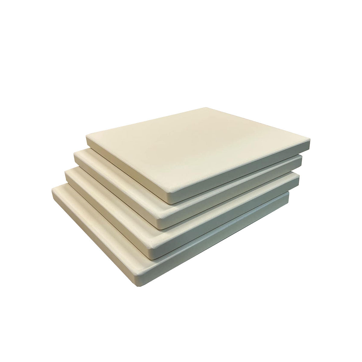 Cordierite Square Pizza Stone 4 Piece Set