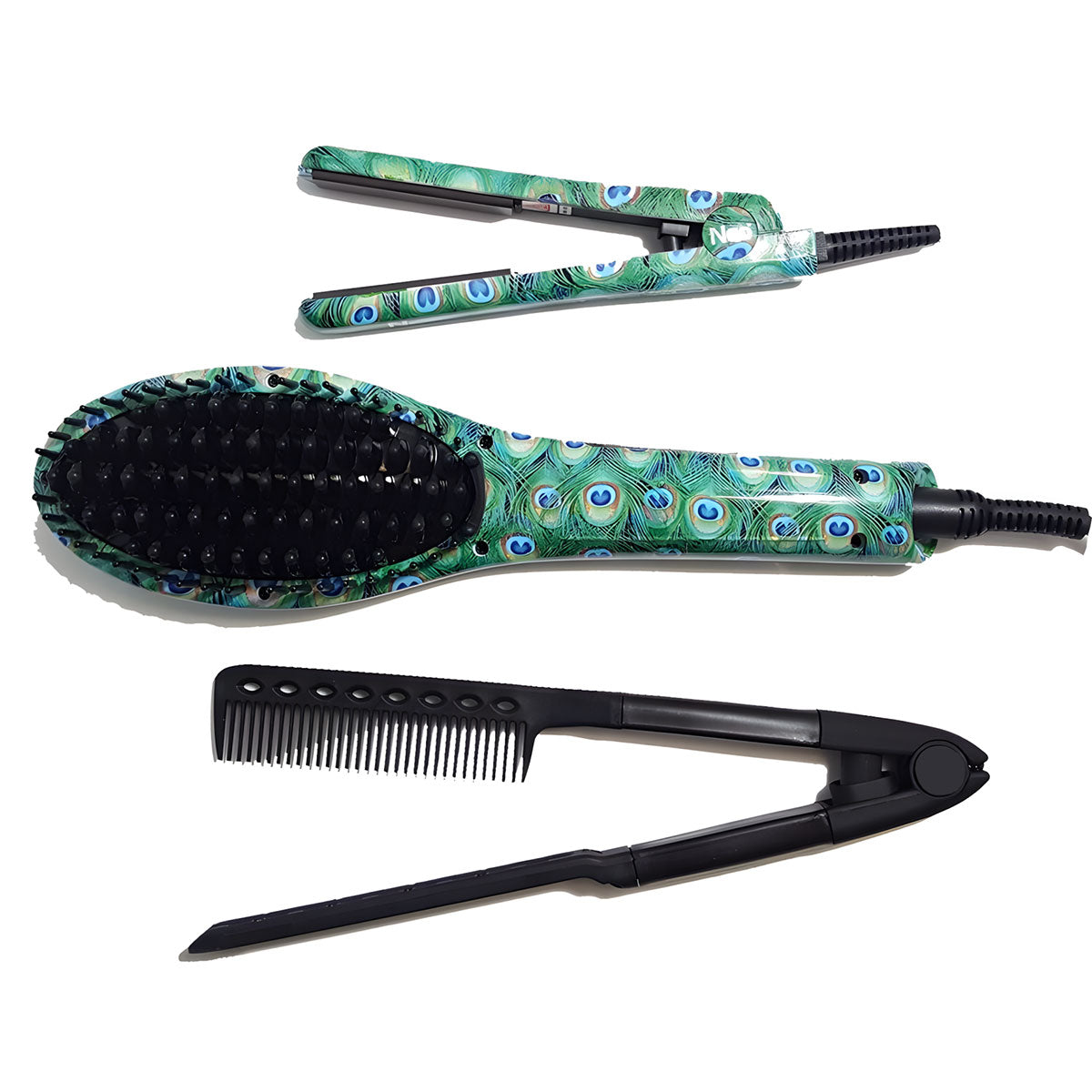 3-Piece Heated Hair Tools Set