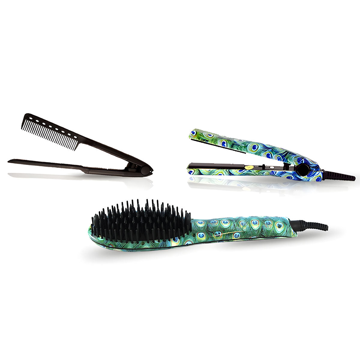 3-Piece Heated Hair Tools Set