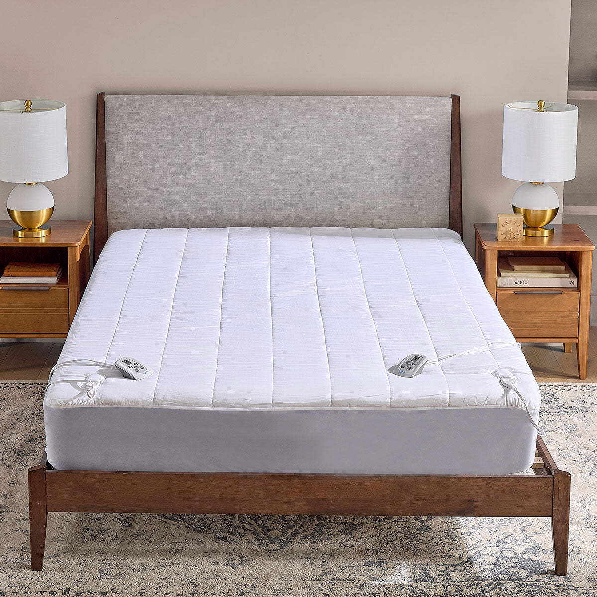 Dual Zone Heated Mattress Pad