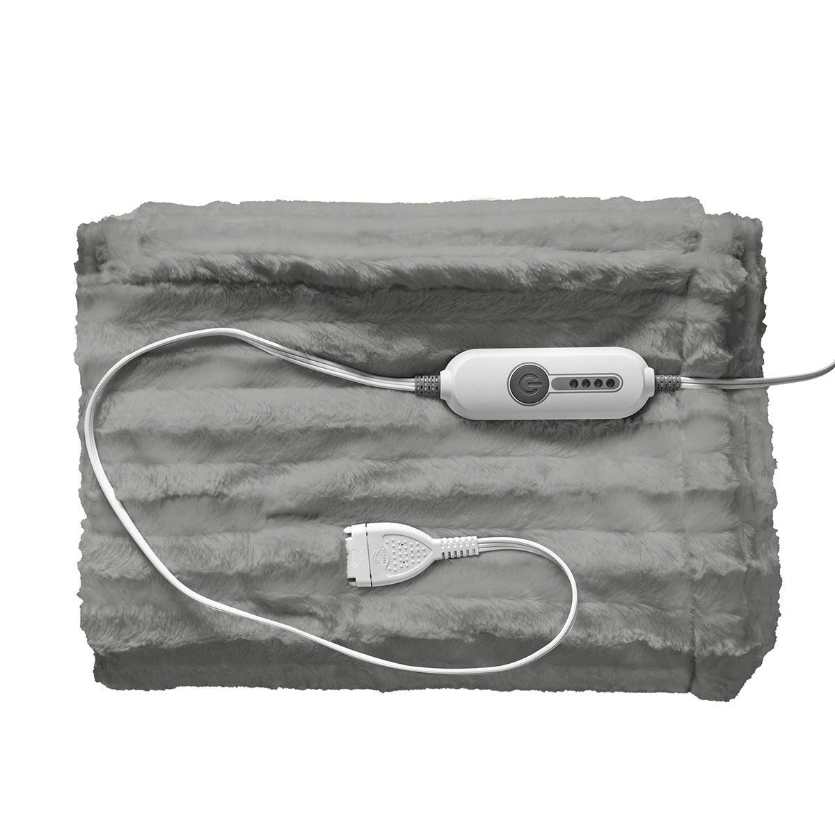 Oversized Faux Fur Heated Throw