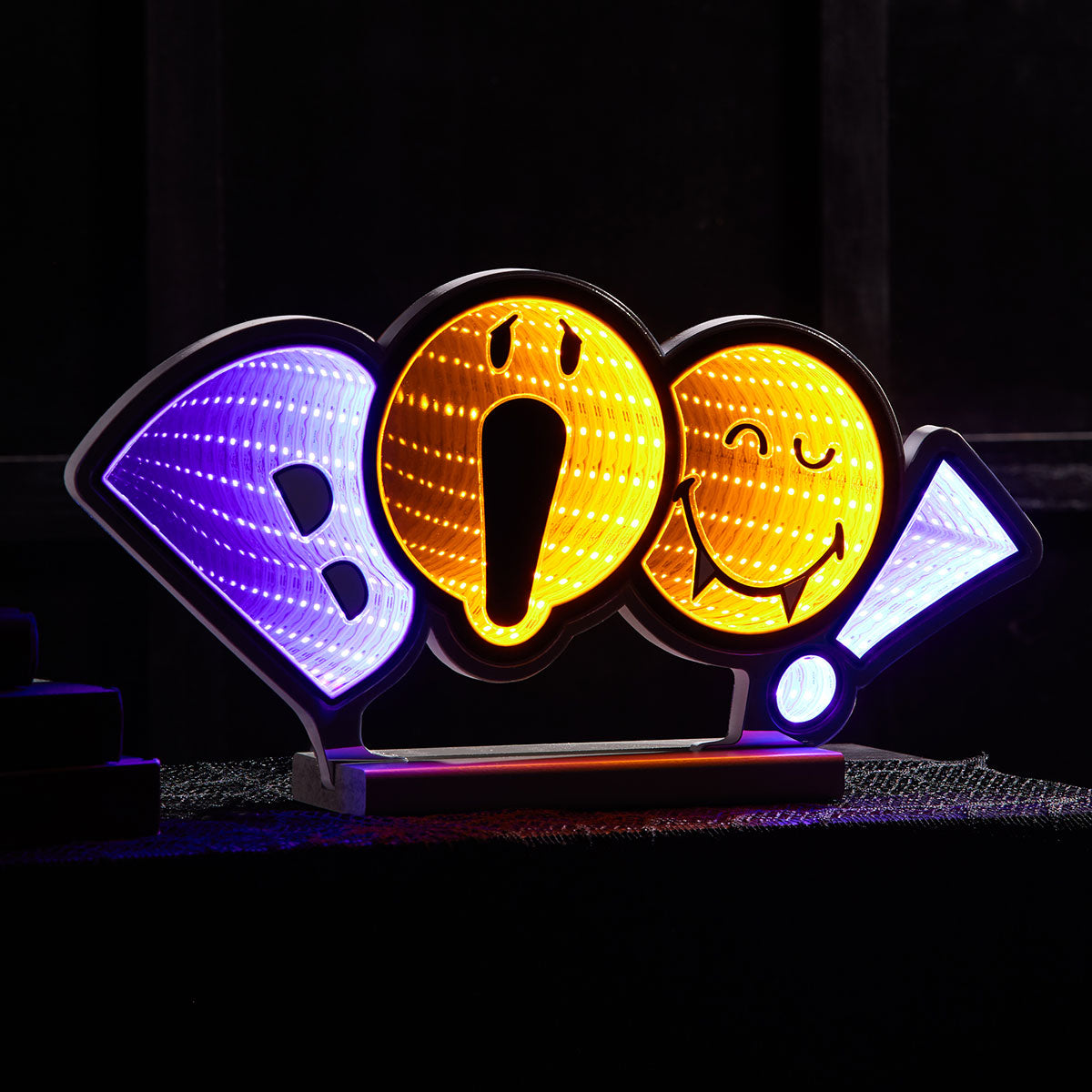 SmileyWorld Boo LED Infinity Light