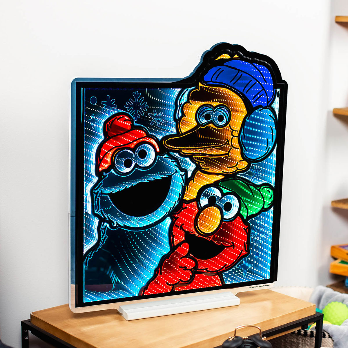 Sesame Street Winter Friends LED Infinity Light