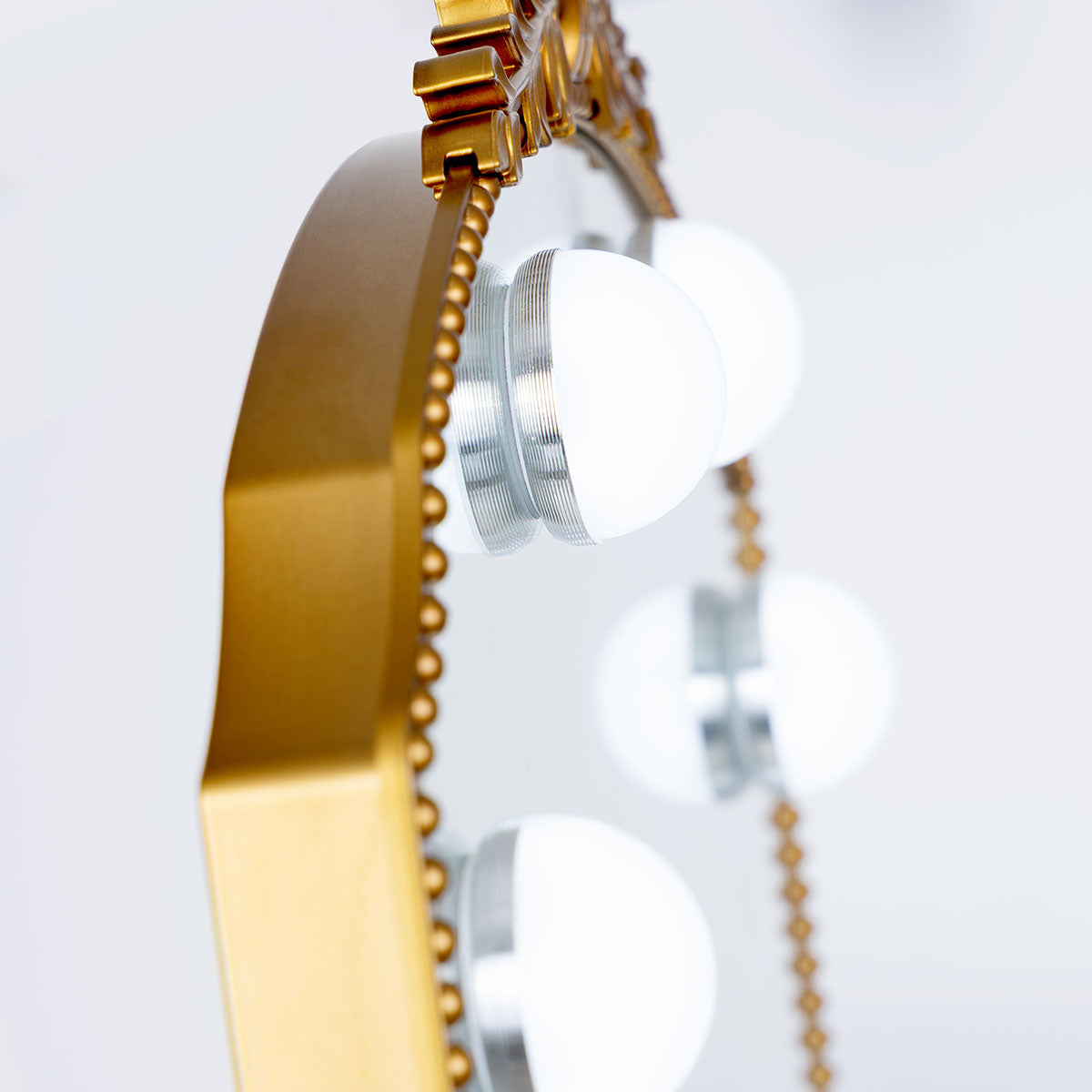LED Gold Hollywood Mirror