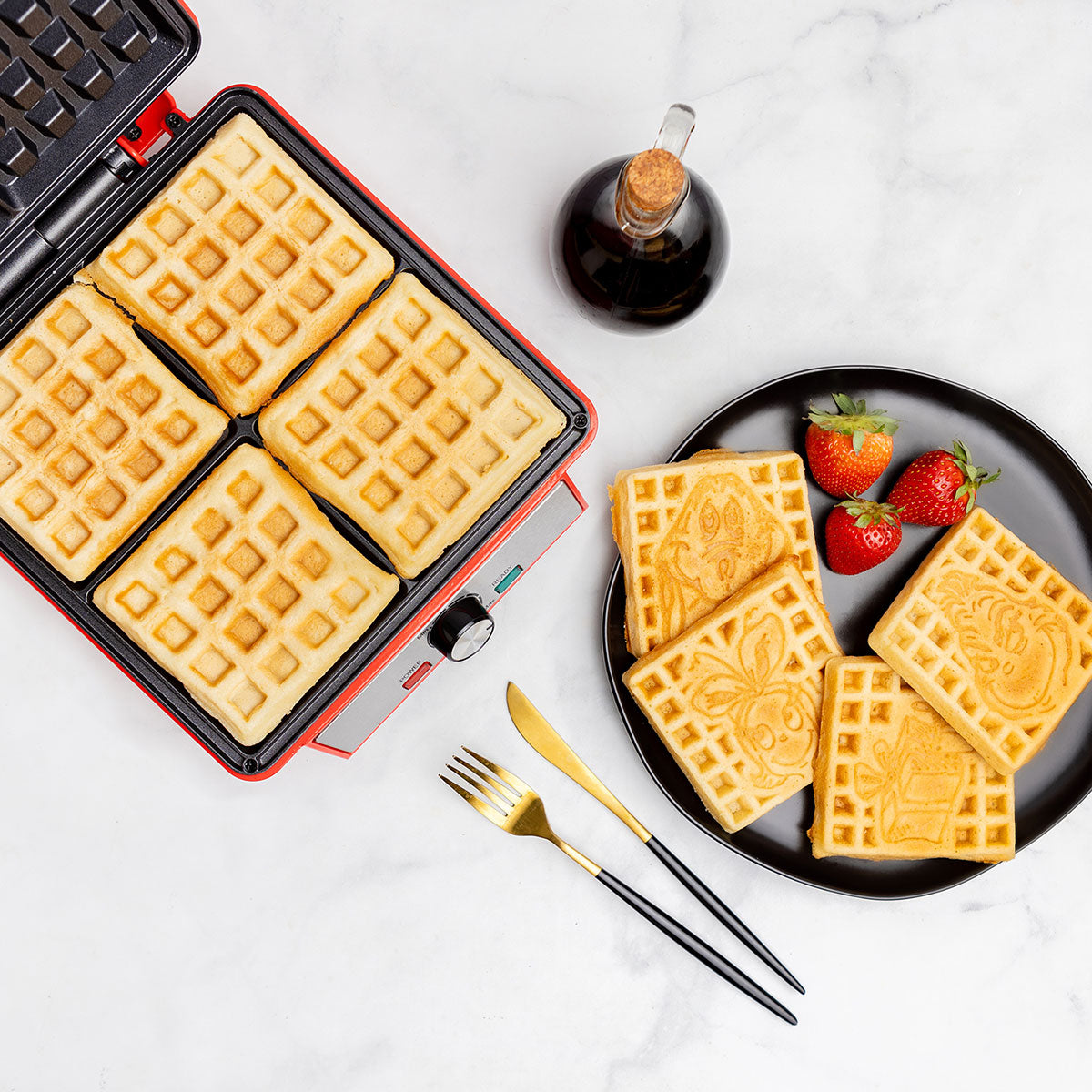 The Grinch Deluxe Waffler