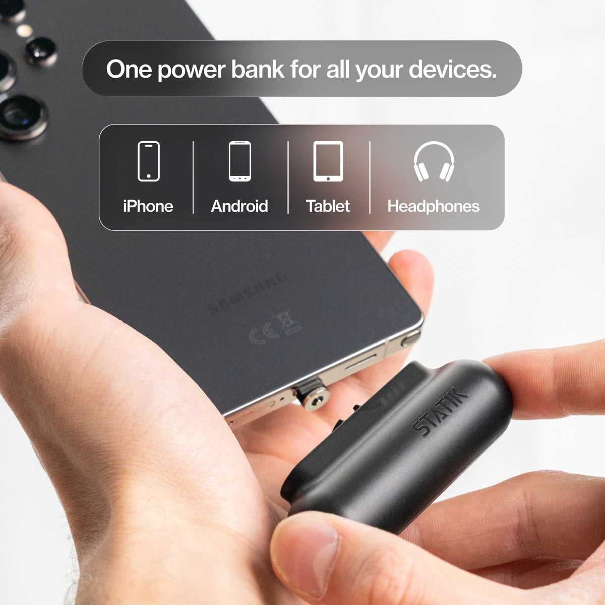 3-in-1 Portable Charger
