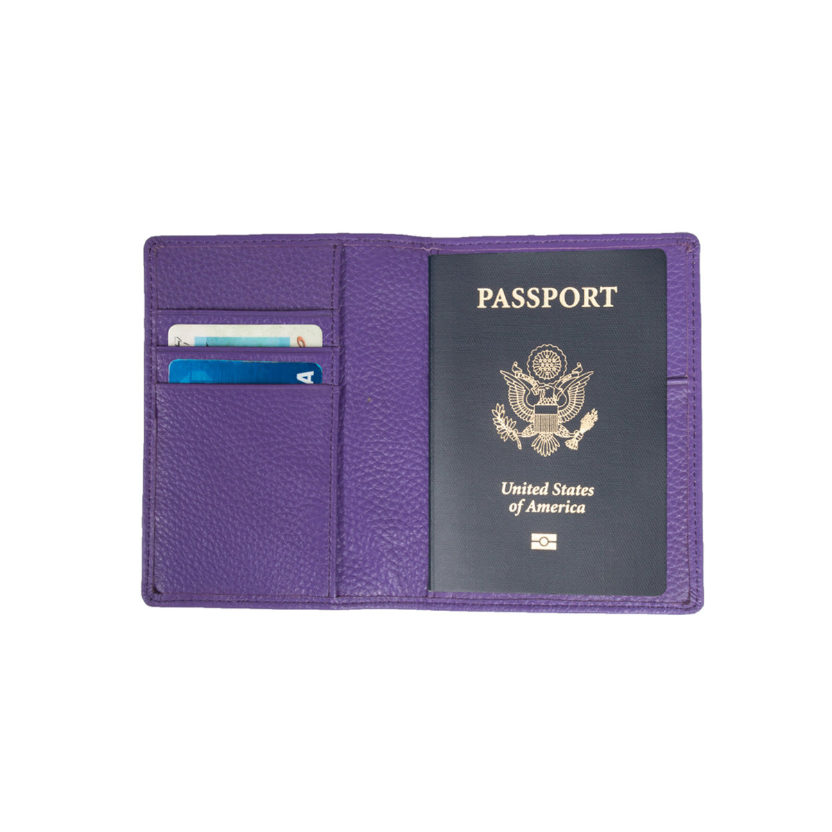 Brouk and Co Personalized Genuine Leather Stanford Passport Holder