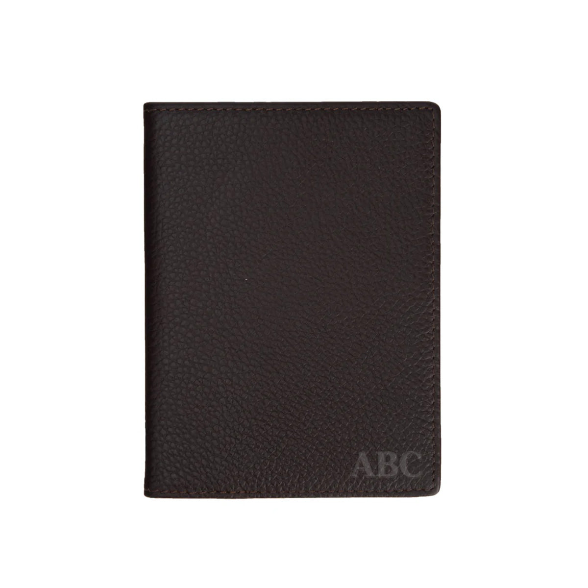 Brouk and Co Personalized Genuine Leather Stanford Passport Holder
