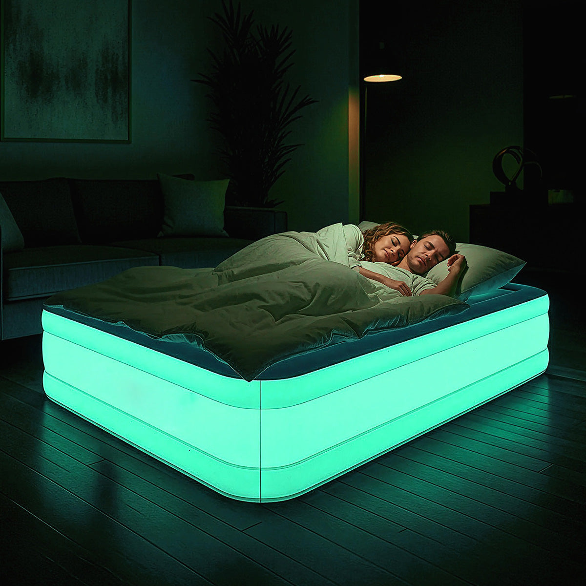 Illuminated Air Bed