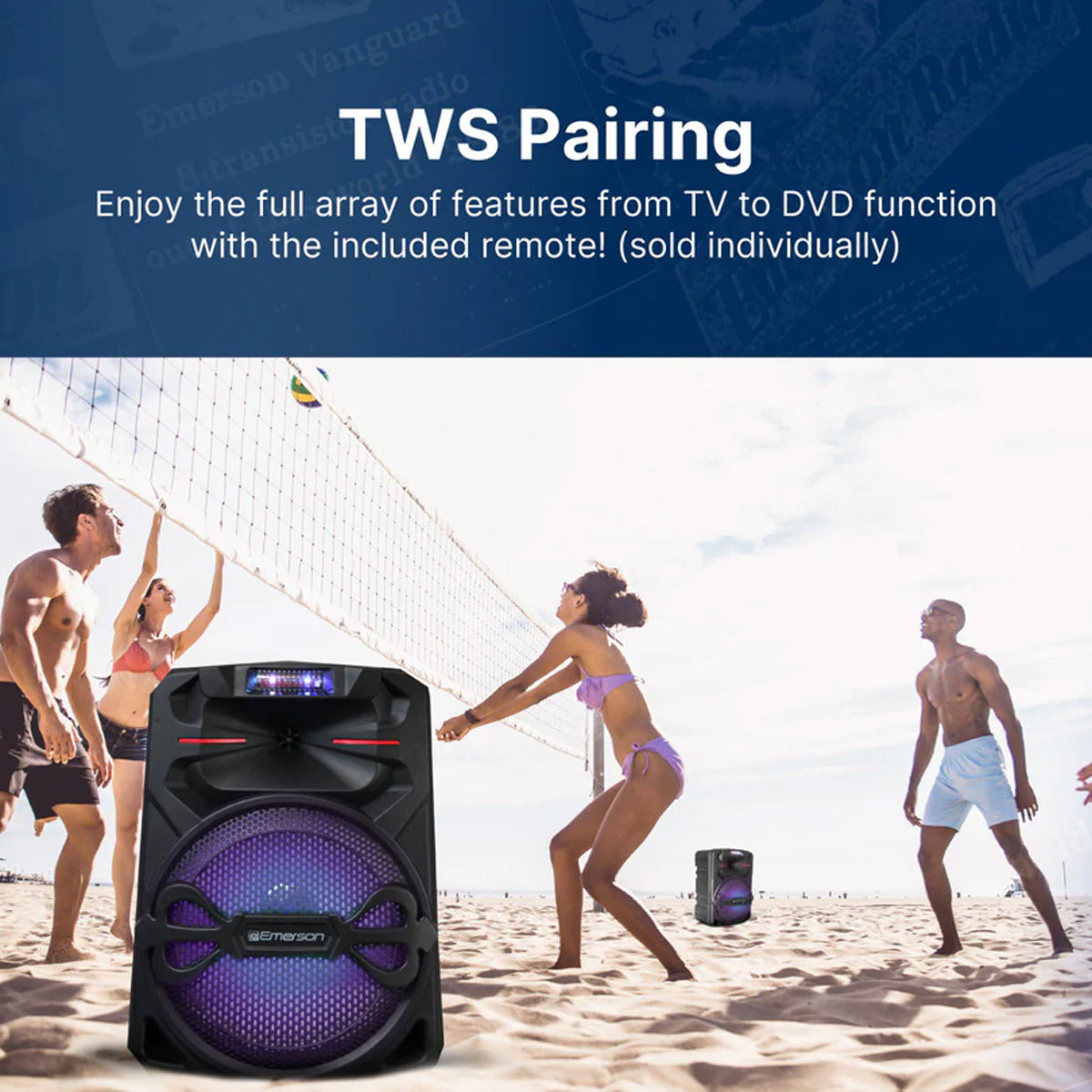 12'' Portable Party Speaker