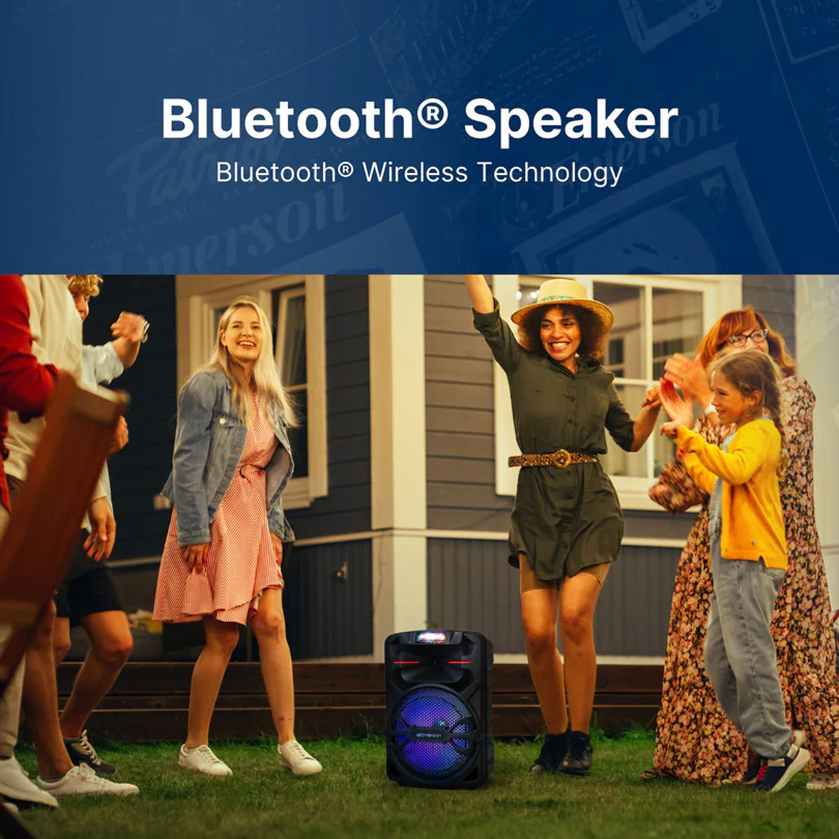 12'' Portable Party Speaker