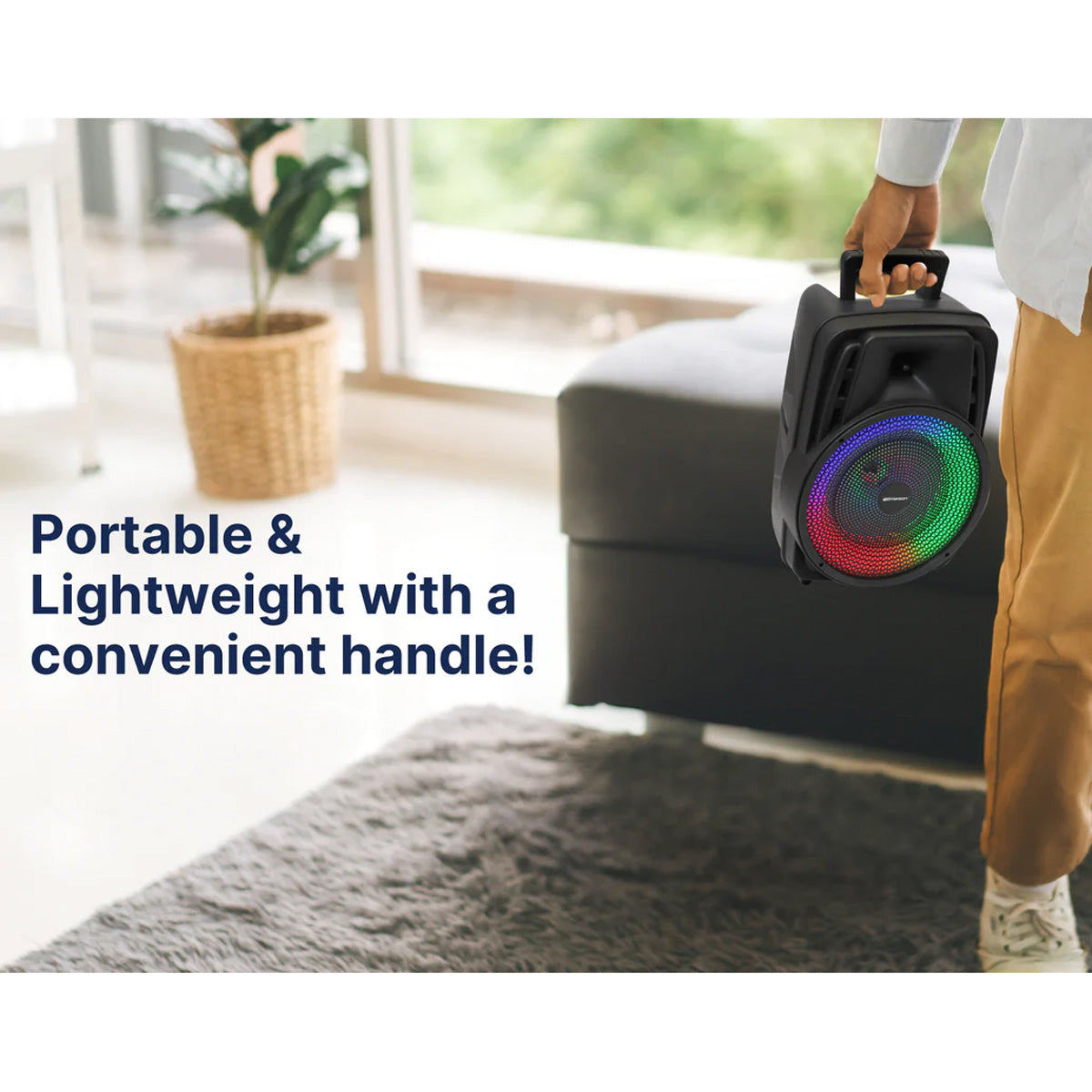 8'' Portable Party Speaker