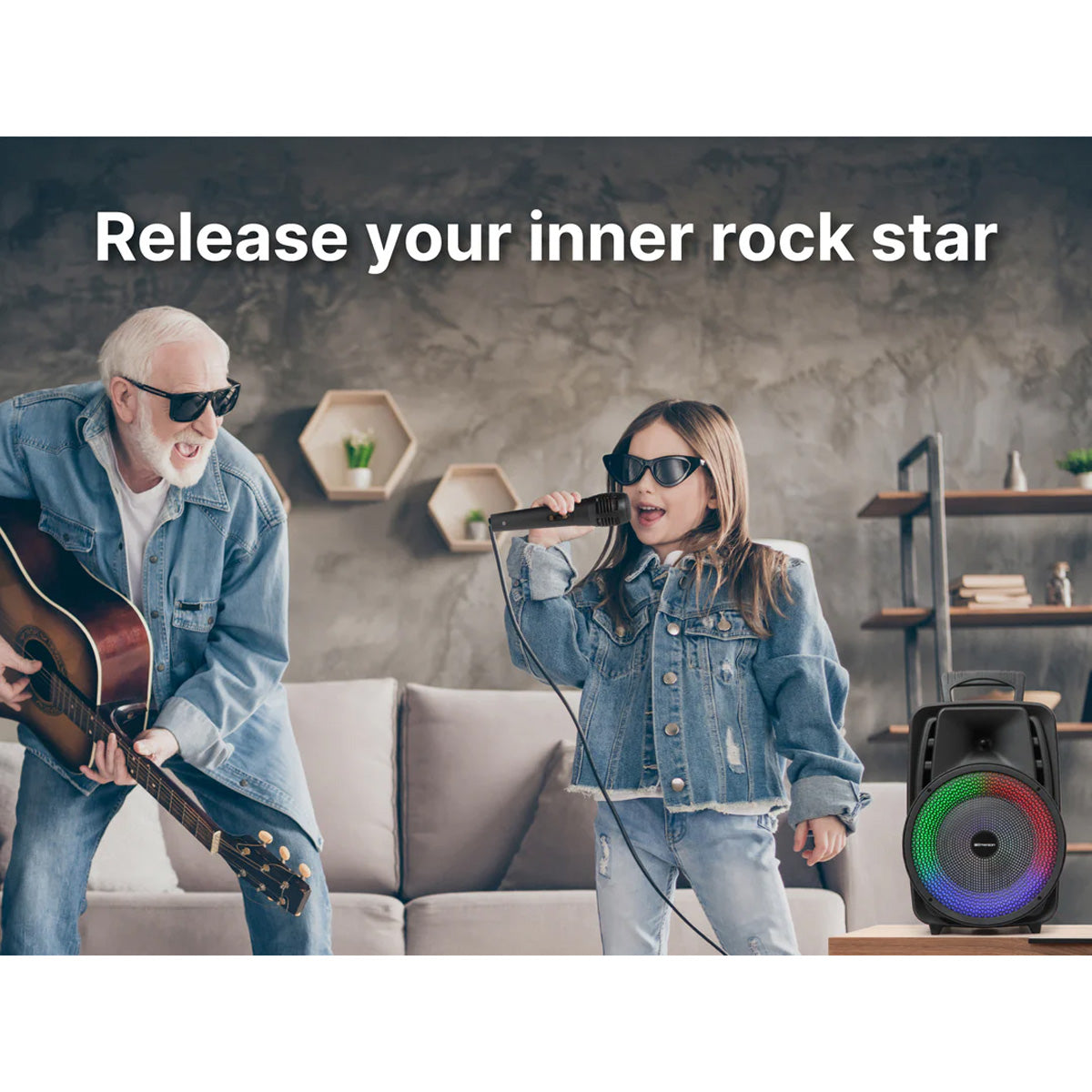 8'' Portable Party Speaker