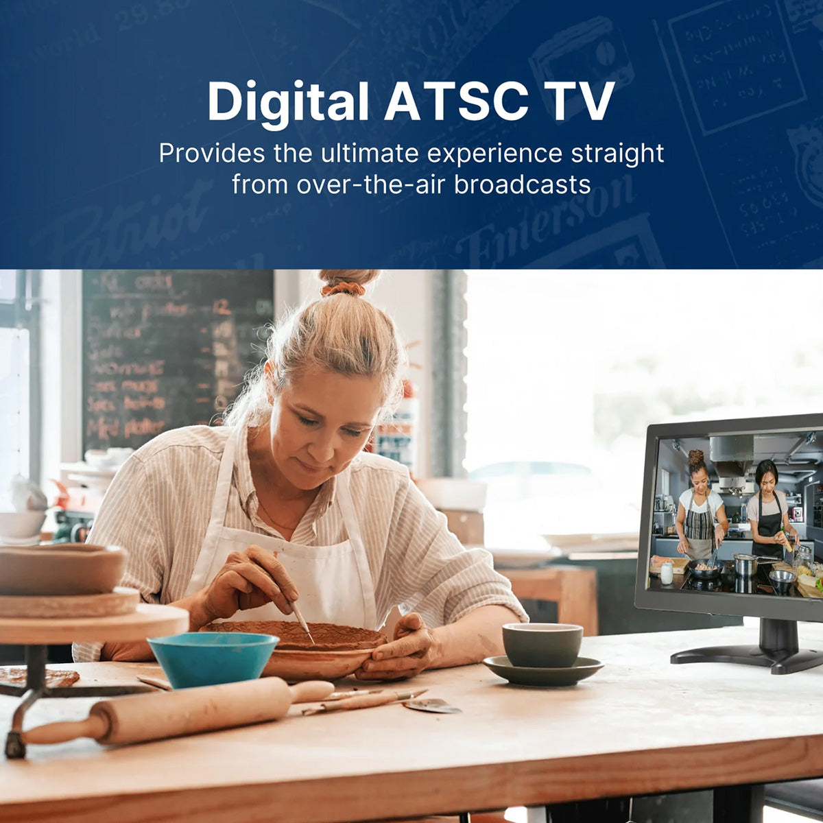 13.3'' Portable Digital TV